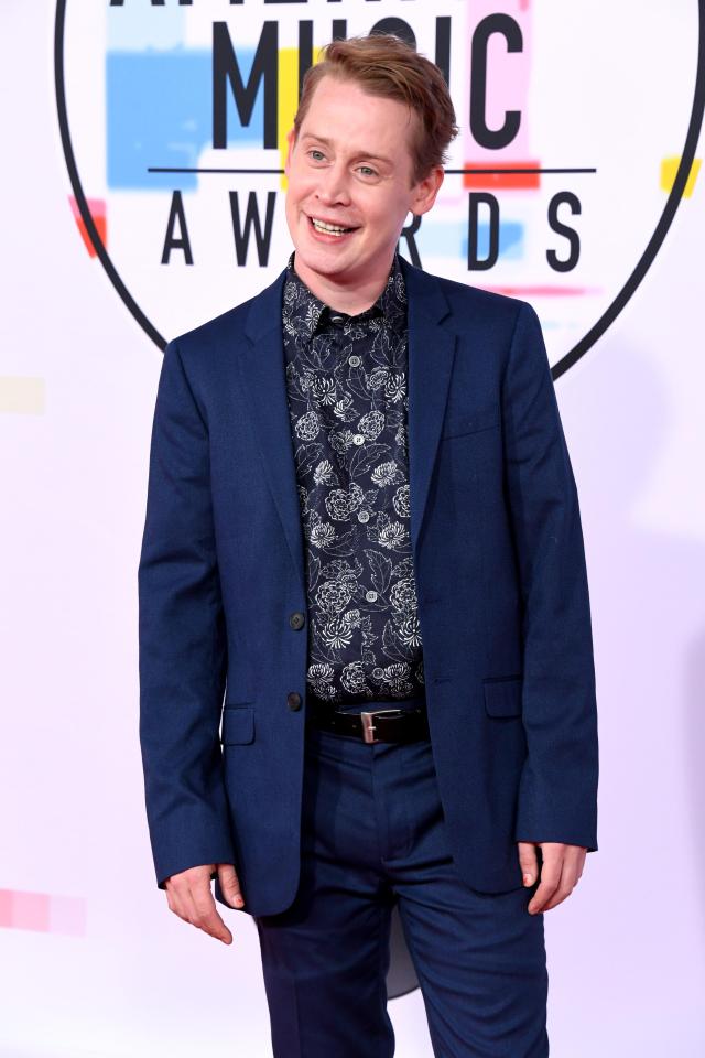  American Music Awards viewers were delighted to see Macaulay Culkin on the red carpet