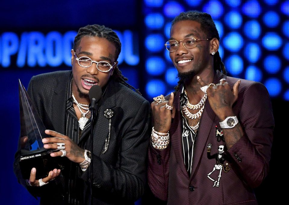  Migos won Favourite Duo or Group