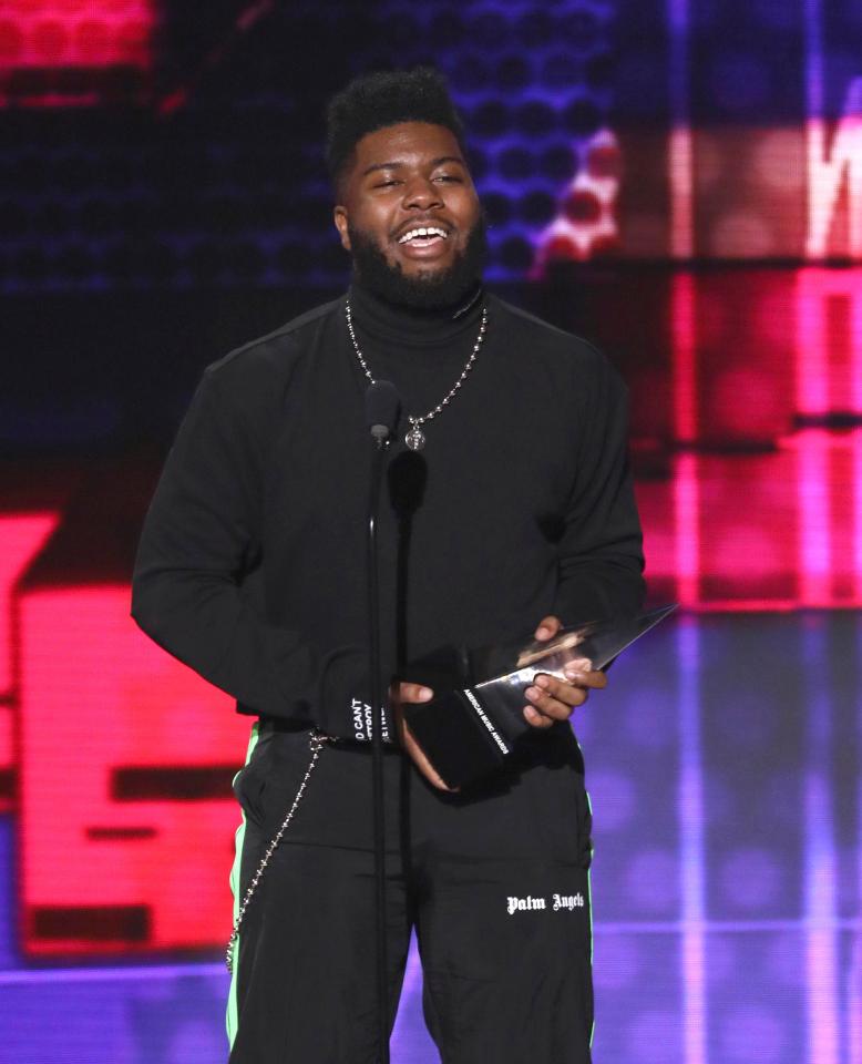  Khalid won the award for Soul/R&B Male Artist