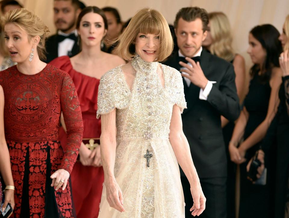  Anna Wintour told James Corden on the Late Late Show that she wouldn't invite Donald Trump