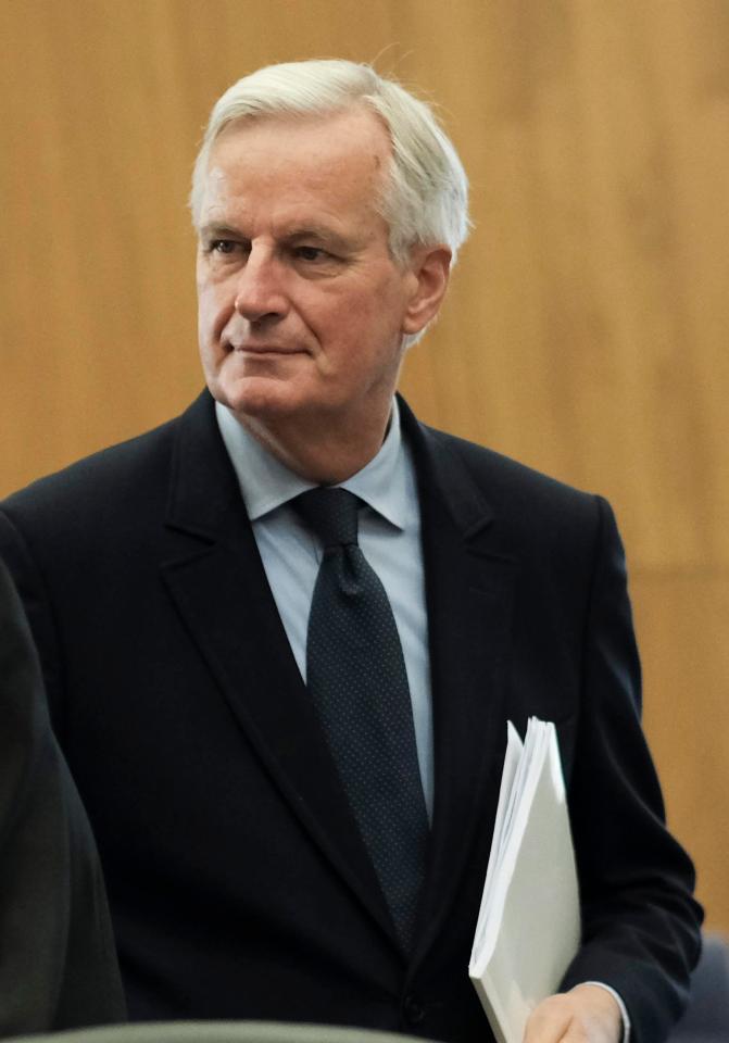  Michel Barnier has said there should be checks made on goods travelling between the UK and the EU