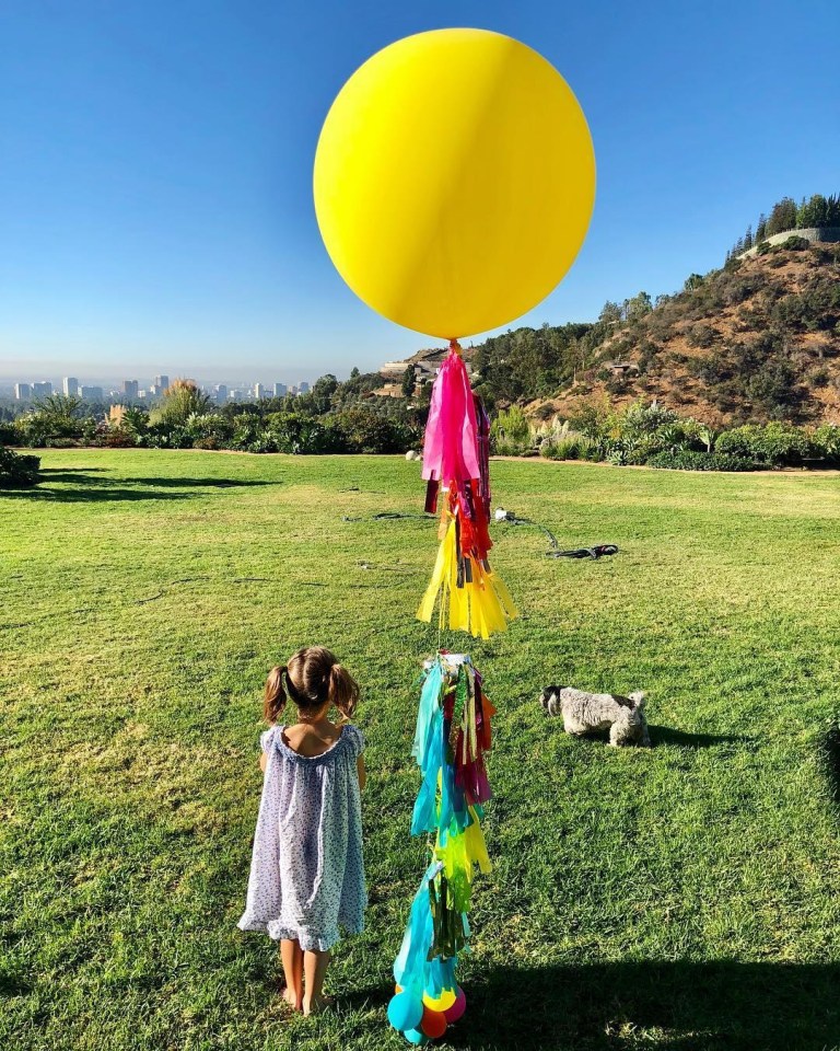 Her A-List parents usually go to great lengths to shield her from the spotlight