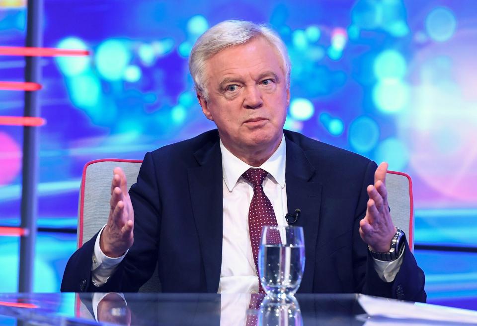  David Davis is reportedly being lined up as a potential successor to Mrs May