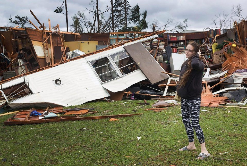  The storm has left hundreds of families across the Florida Panhandle homeless