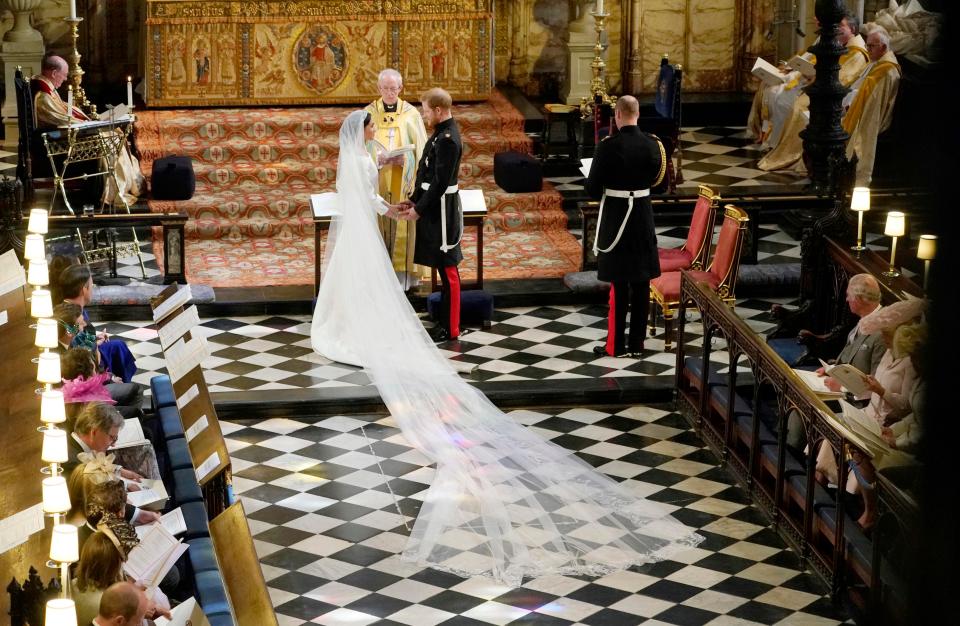  The toilets in St George's Chapel, where Meghan Markle and Prince Harry wed, will be out of action from 10am