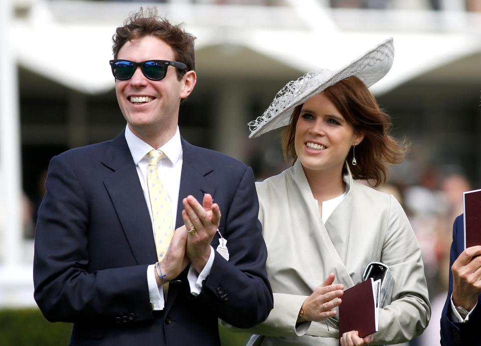  Eugenie and Jack Brooksbank have asked their guests not to bring presents - and send them to Prince Andrew's office at Buckingham Palace instead