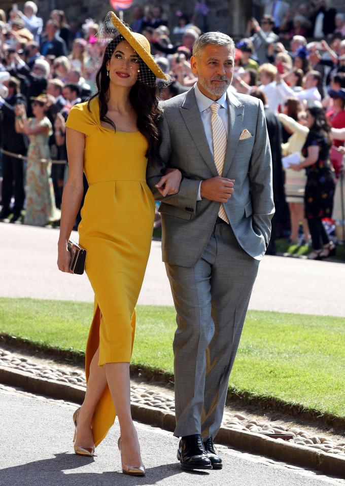  George and Amal Clooney are also believed to have been invited