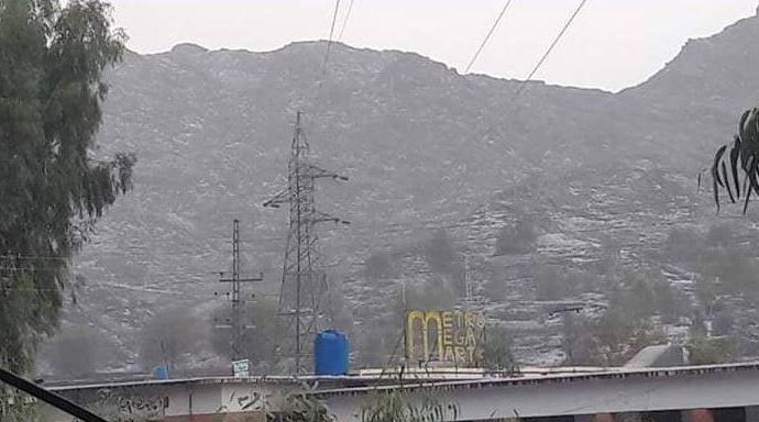  Violent hailstorms battered Queensland yesterday