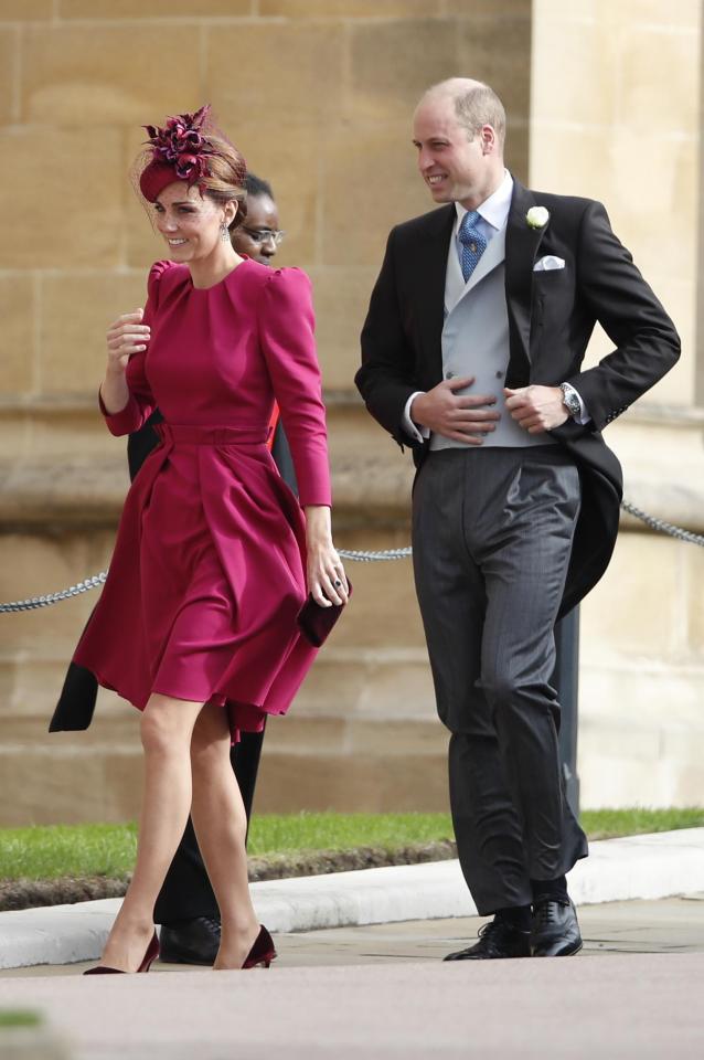  Kate Middleton and Prince William arrive at the Royal Wedding