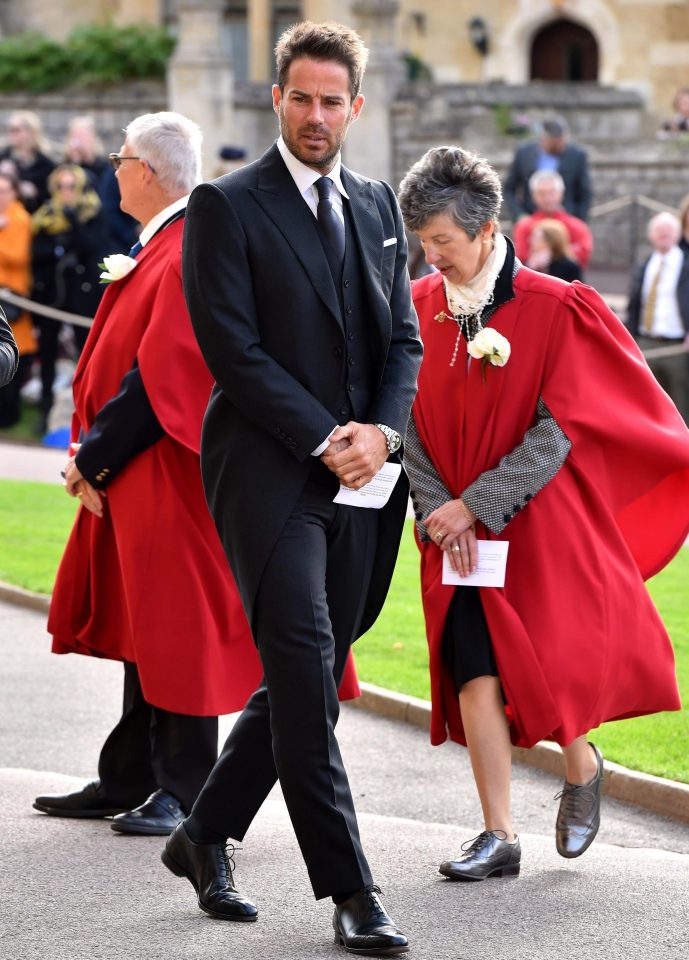  Jamie Redknapp looked very dapper in his three piece suit