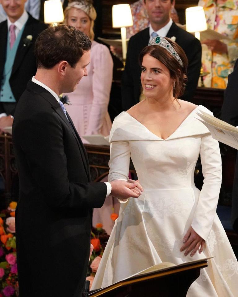  Princess Eugenie married wine merchant Jack Brooksbank on Friday