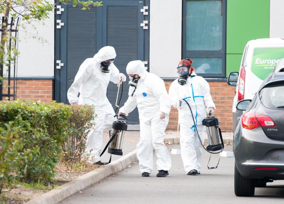  Exterminators have been called into Rokeby School, Canning Town, one of the closed schools in London