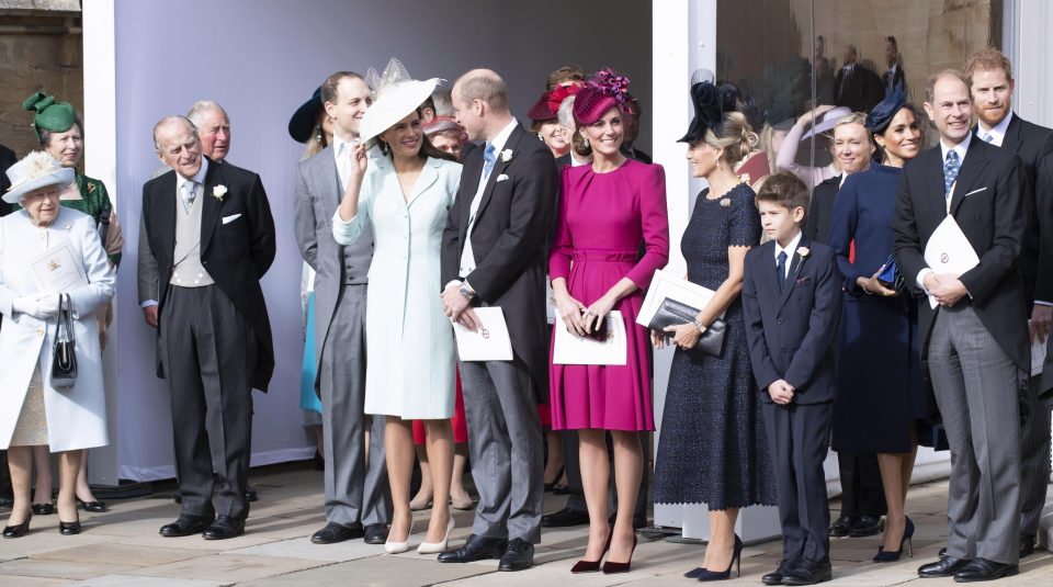  Almost all senior members of the royal family were in attendance, including Prince William, Kate Middleton, Prince Harry and Meghan Markle