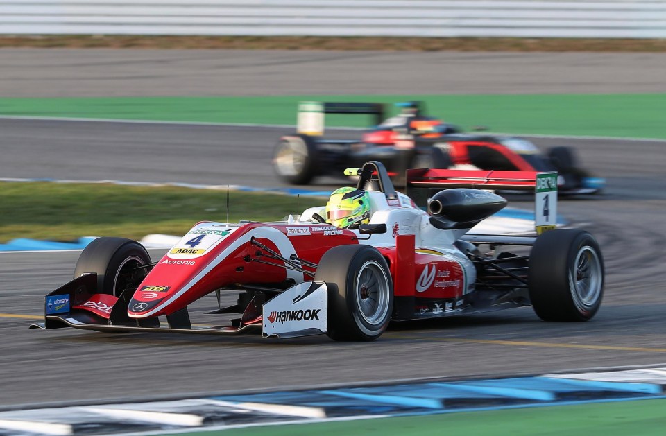 Mick Schumacher sealed his first title success with second spot in the second race at Hockenheim