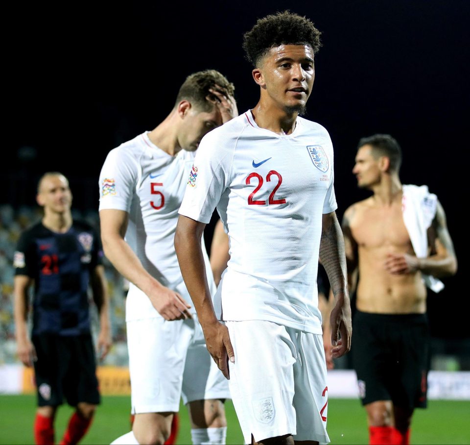  Dortmund starlet Jadon Sancho was hailed for his lively 12-minute England debut as a substitute in the 0-0 Uefa Nations League draw away to Croatia last week