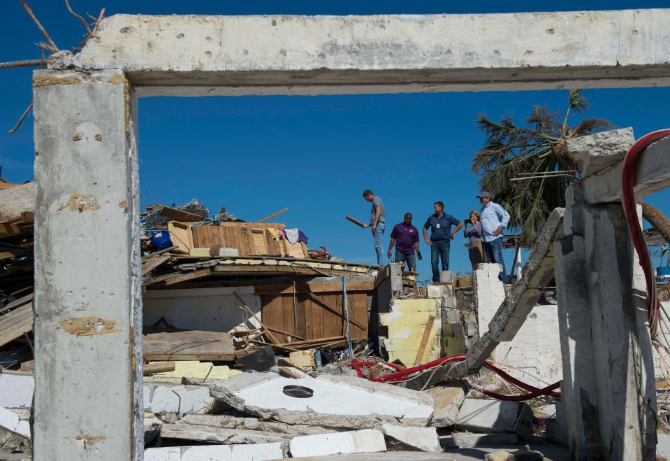  Some onlookers claimed the seaside town looked like it had been struck by a nuclear bomb