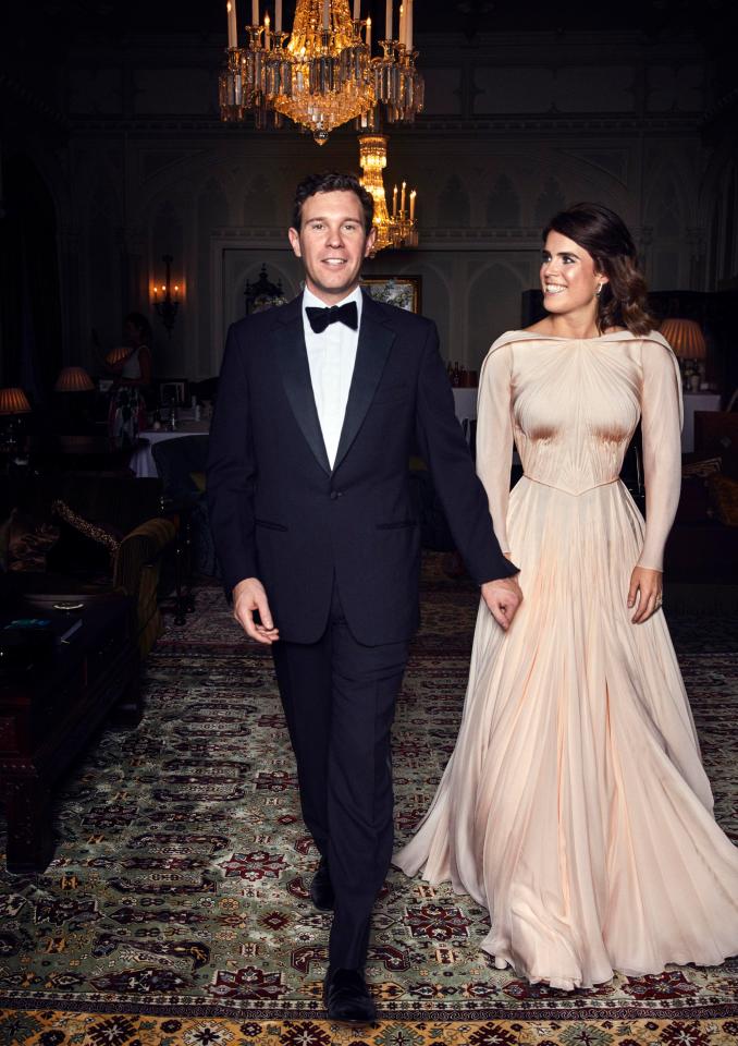  Princess Eugenie's dress was designed by Zac Posen