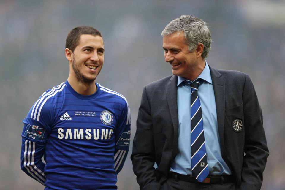  Jose Mourinho and Eden Hazard have been praising each other