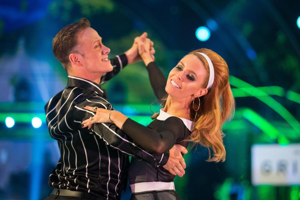  Stacey Dooley is having a marvellous time performing on Strictly Come Dancing