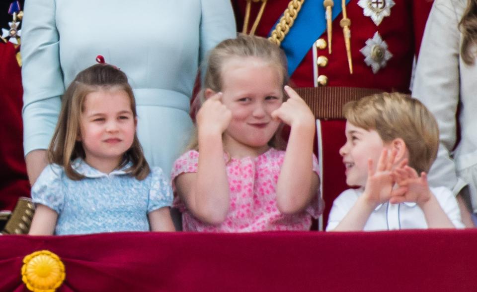  Savannah Phillips stole the show during the Trooping the Colour royal balcony appearance