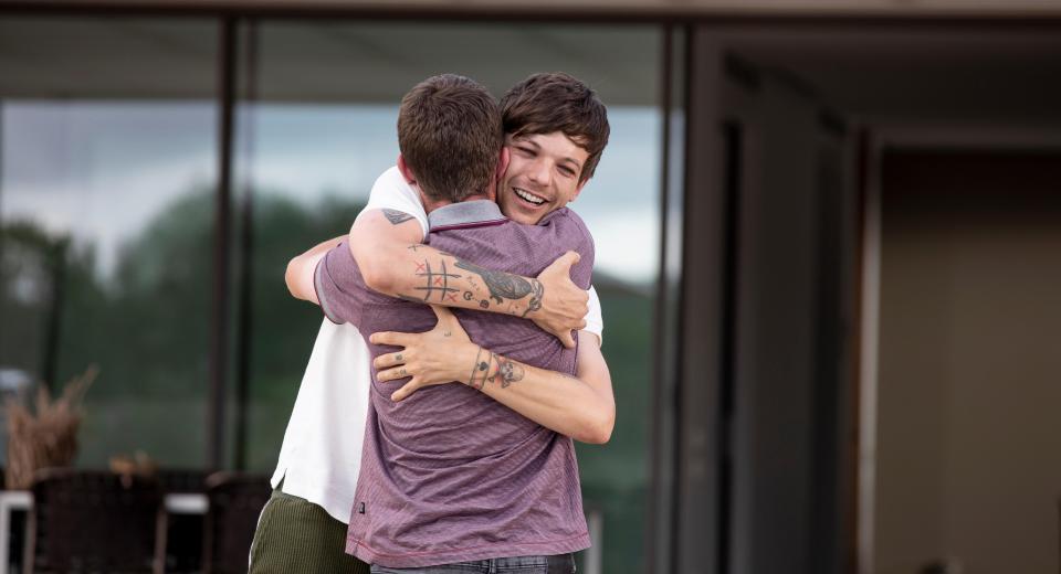  The pair have formed an incredibly close bond, after Louis put Anthony through rehab last year