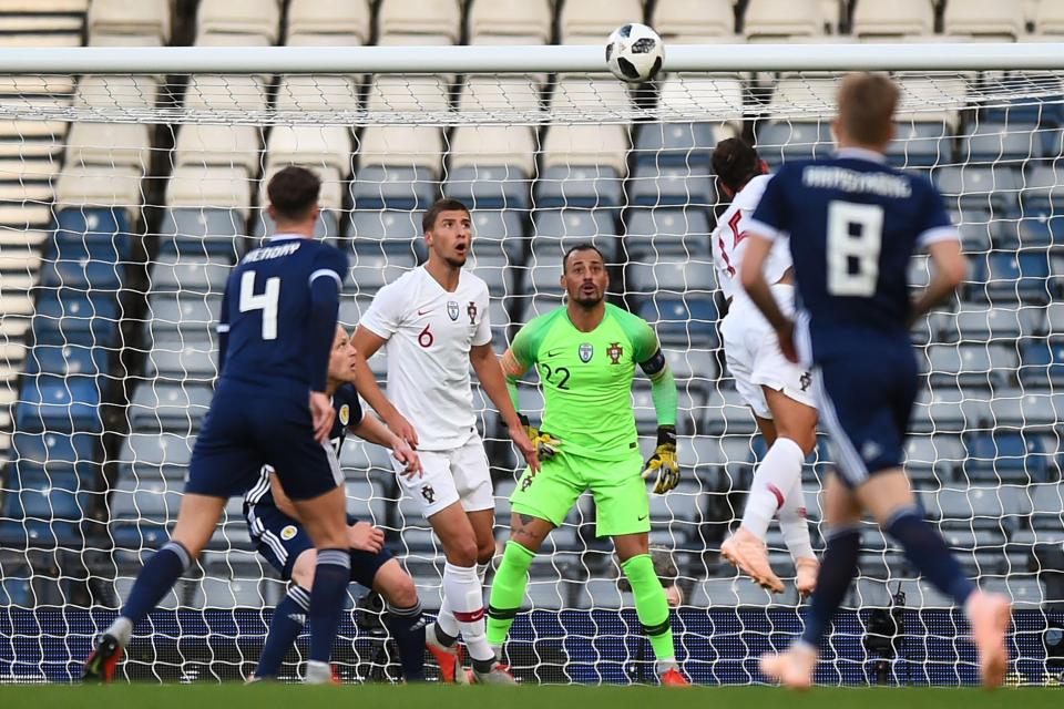  It wasn't a pretty sight for those in attendance at Hampden Park