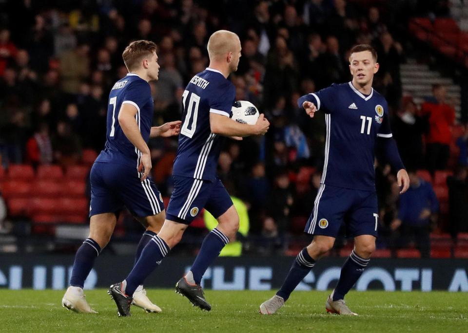  Scotland will be hoping to build on their late surge