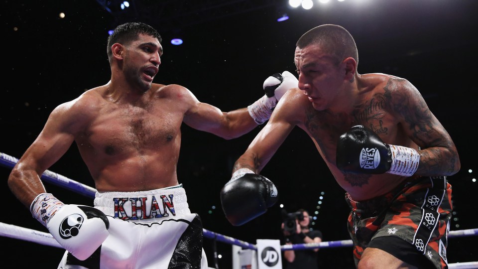 Amir Khan made his comeback in April after a two-year break from the sport