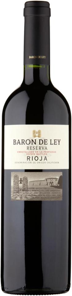  Make great savings on wine with this bottle of Baron De Ley rioja reserva at Waitrose