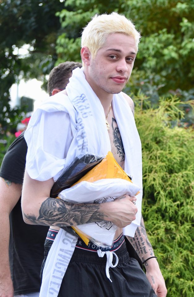  Pete Davidson admitted telling an American host he was back smoking cannabis last month