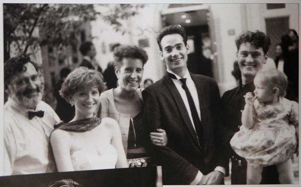  His father Philip, Sue, his wife Jane, Craig Revel Horwood, Brother in law David and niece Izzi Craig Revel Horwood and wife Jane on their wedding day in August 1990