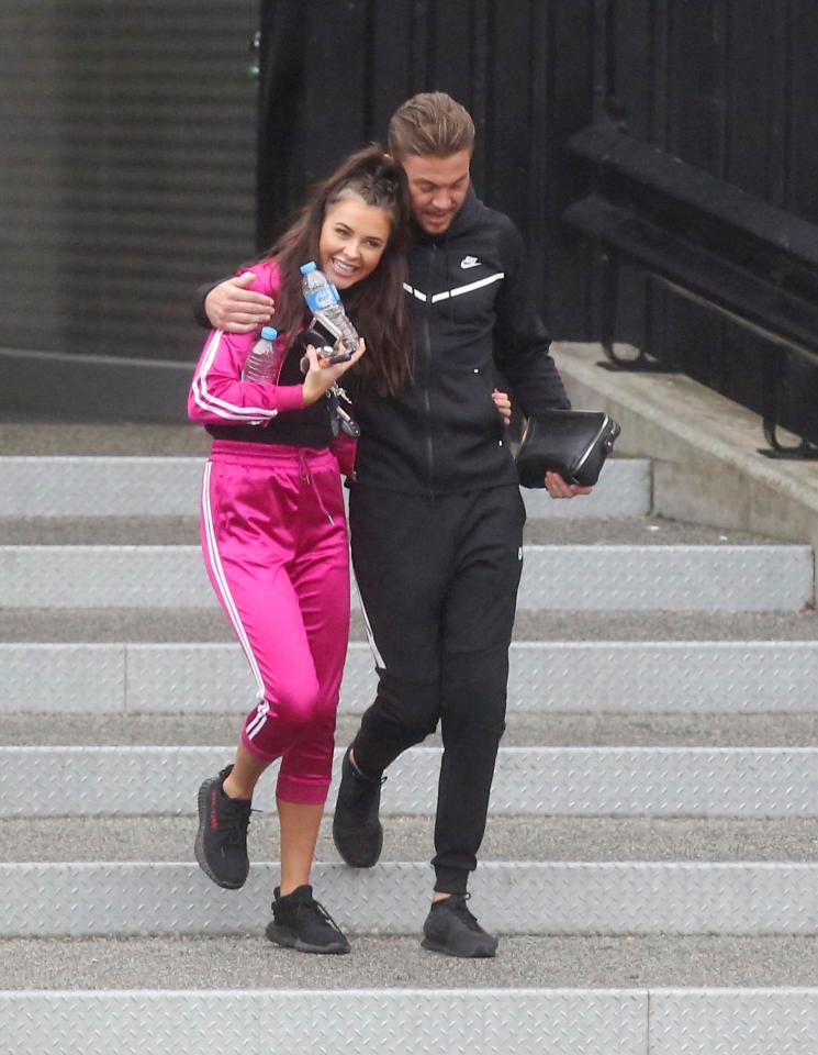  Shelby was spotted filming scenes in Essex on Wednesday with her co-star Sam Mucklow