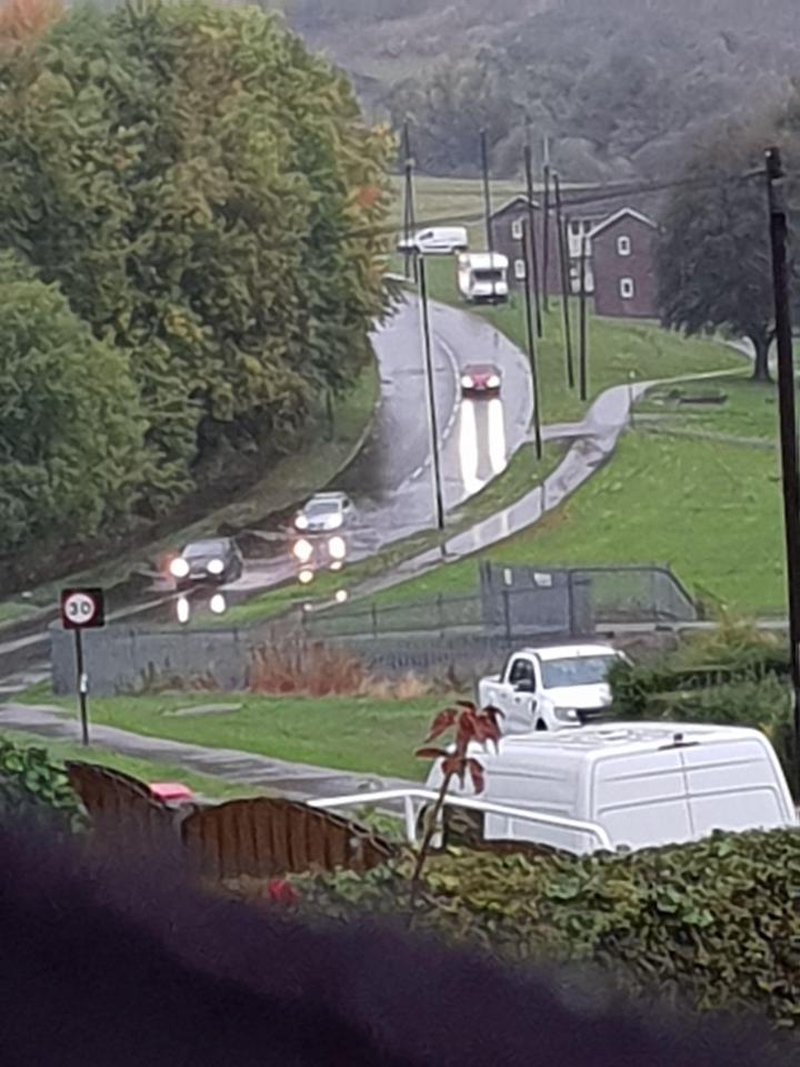  Sarah took a number of photos of the flooding to show her dad