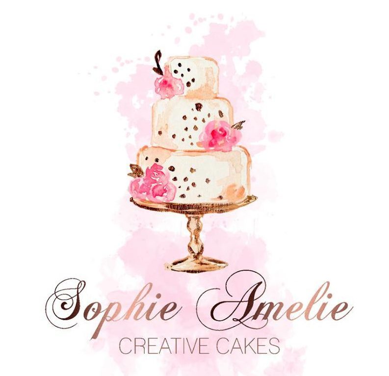  The cake was specially made at Sophie Amelie Creative Cakes