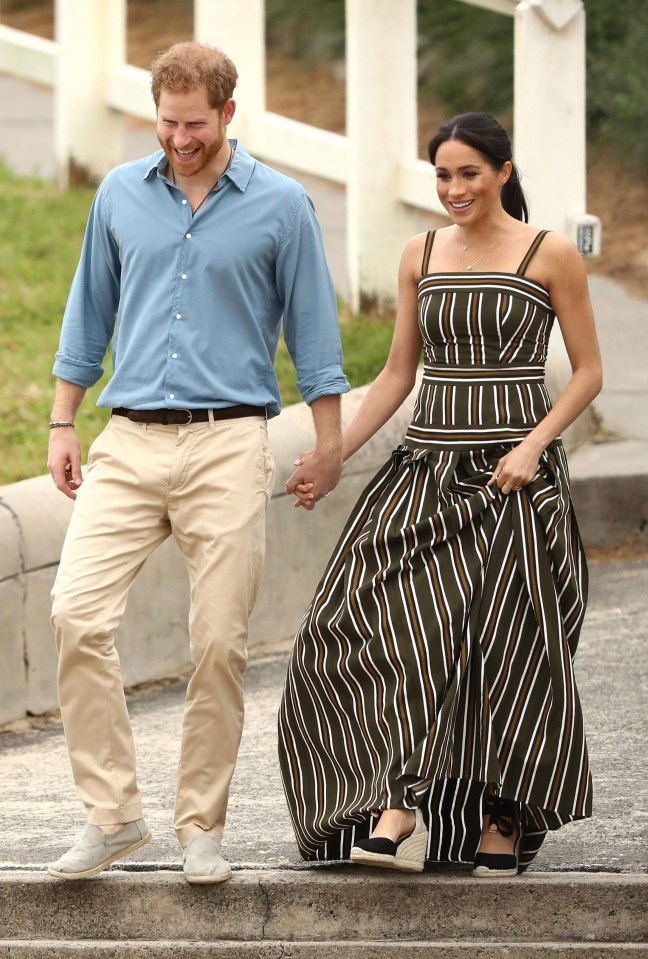 Meghan and Harry have arrived at Bondi Beach