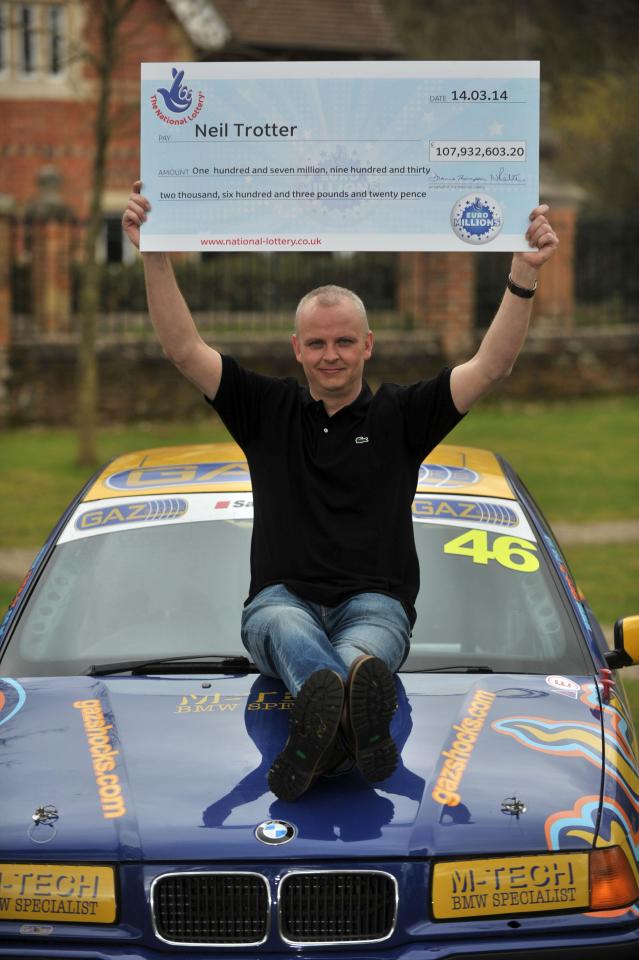  Ex-mechanic Neil picked up the award in 2014 - 14 years after the birth of Liam