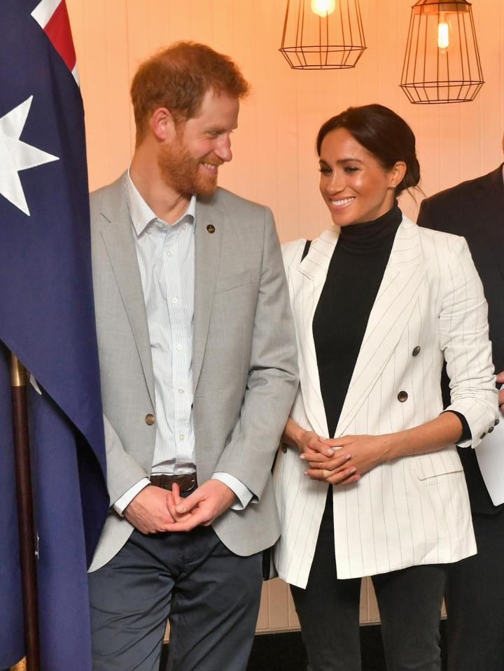  Meghan emerged looking fresh and stunning after missing her morning duties in Sydney