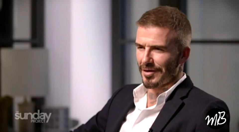  David Beckham gave a bombshell TV interview in which he said marriage to Victoria was 'hard'