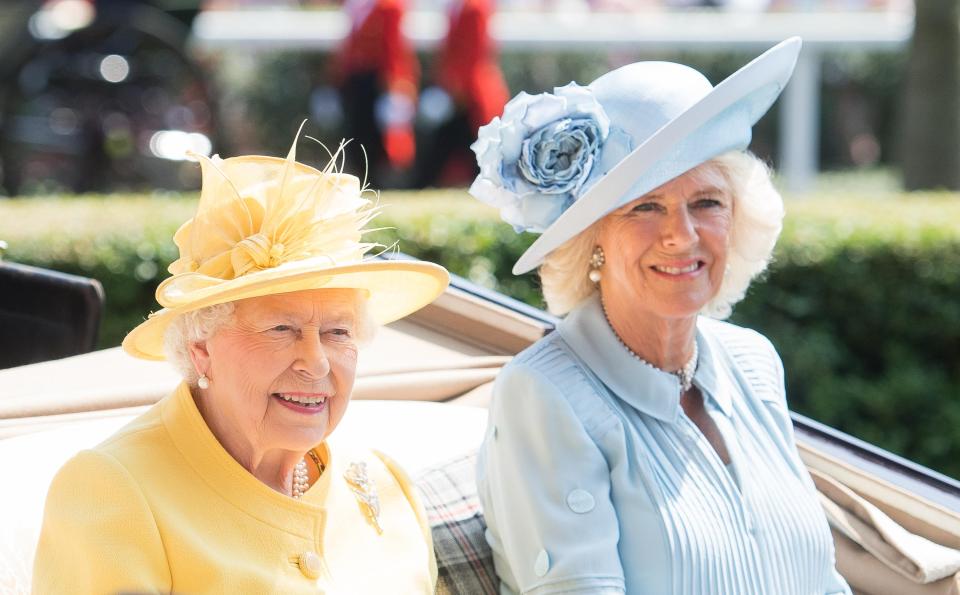 The Queen and Camilla, Duchess of Cornwall at Royal Ascot 2017