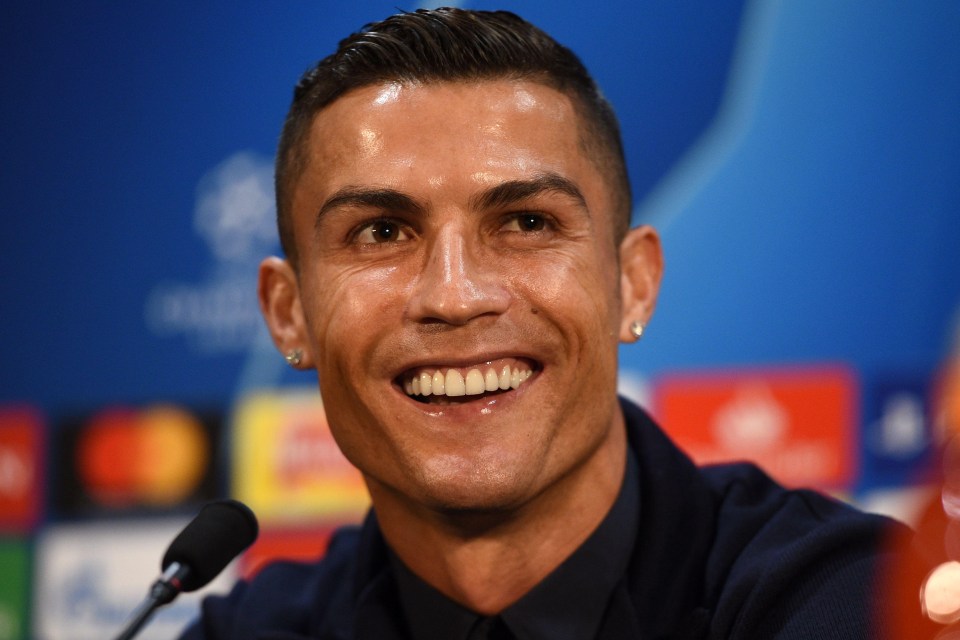 The Portuguese was all smiles yesterday as he prepares for an emotional return to Old Trafford