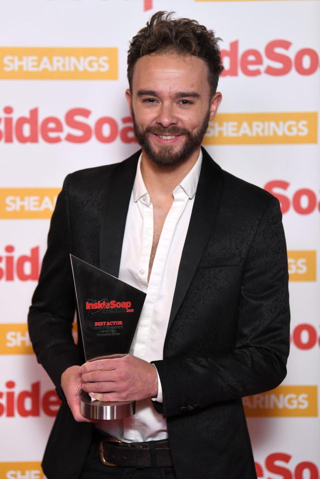  Jack P. Shepherd picked up the Best Actor title