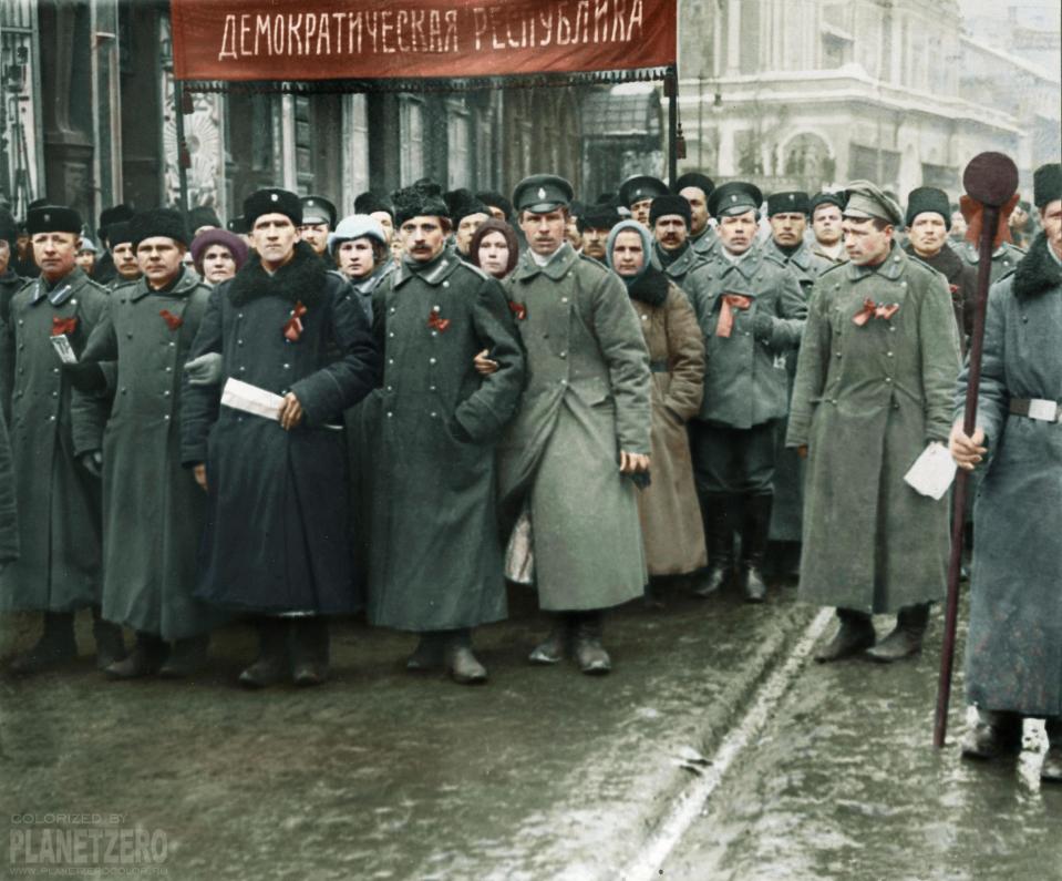  February revolution in Russia in 1917