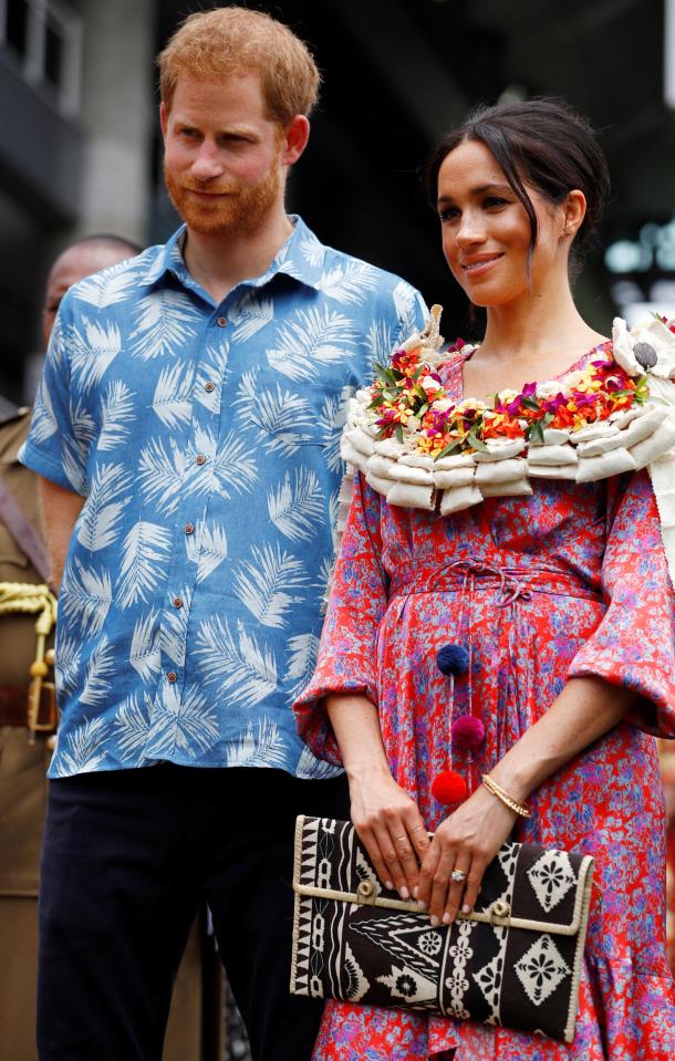  Meghan and Harry later watched a performance on the effects of climate change in the Pacific