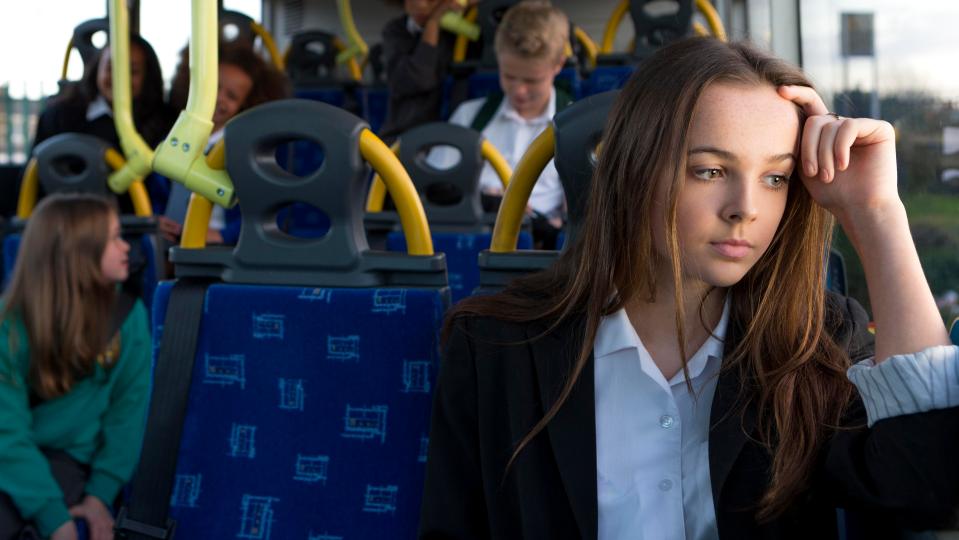  The girl's mum reached out to the other parent to thank her (posed by model)