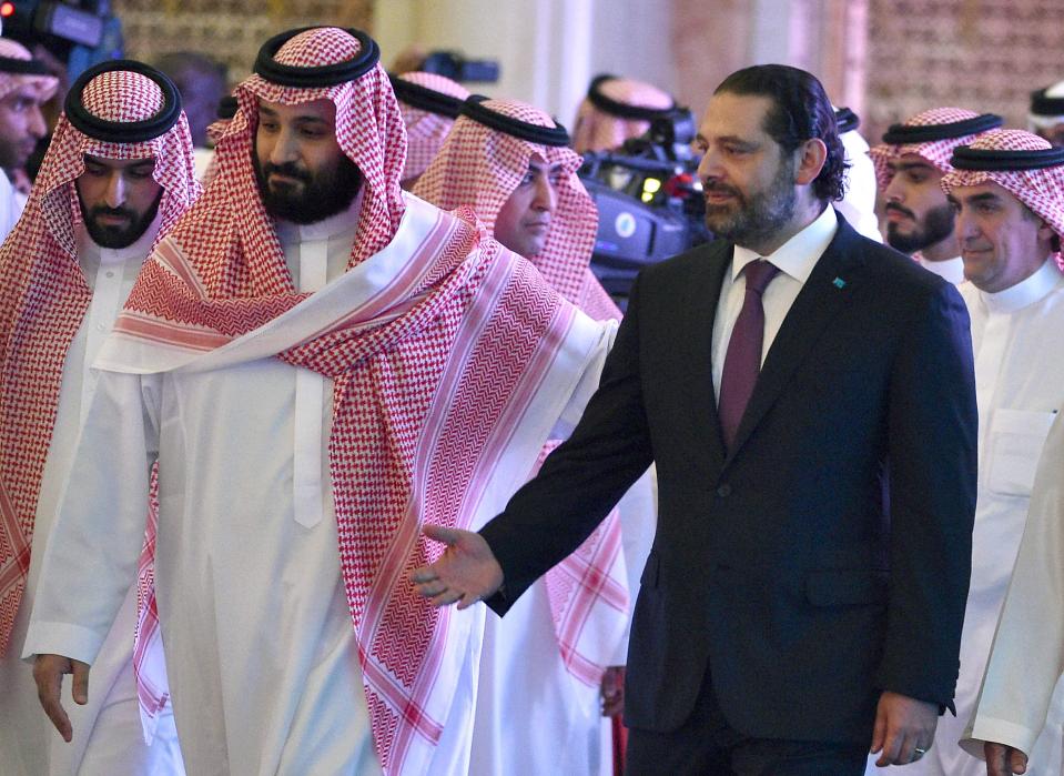  MBS joked about Lebanese Prime Minister Saad al-Hariri’s detention in the kingdom last year, saying he was free to leave