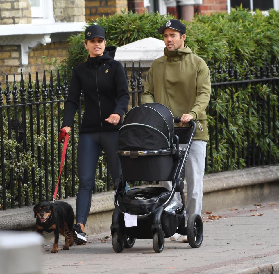 Vogue Williams and Spencer Matthews