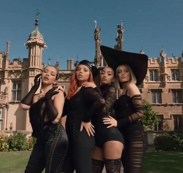 The band - Jade Thirlwall, Jesy Nelson, Leigh-Anne Pinnock and Perrie Edwards pictured L-R - released their single with Nicki, Woman Like Me, last week