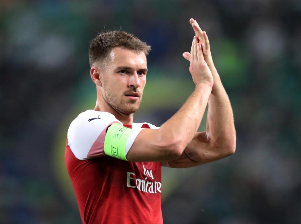  Aaron Ramsey is wanted by Man Utd and Chelsea