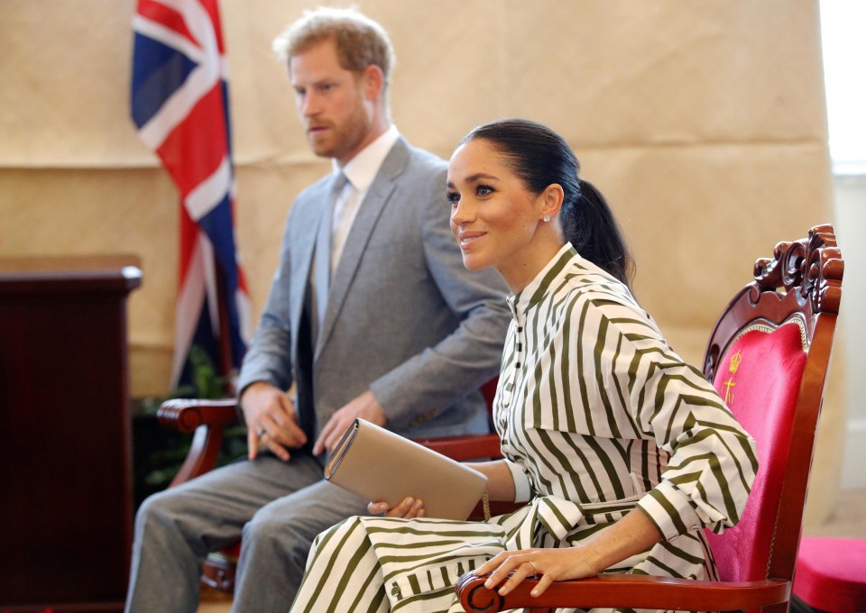 It is the second day of the royal couple’s visit to Tonga