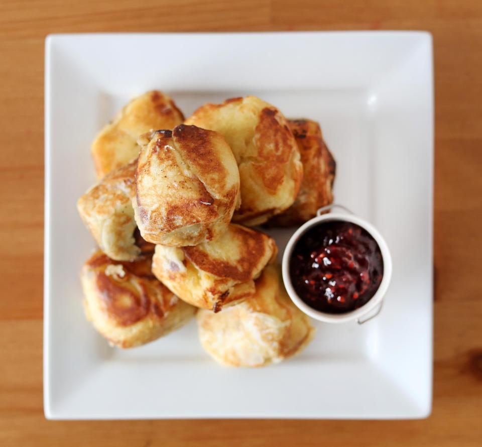  Aebleskiver is a Danish apple puff that you shouldn't try making at home